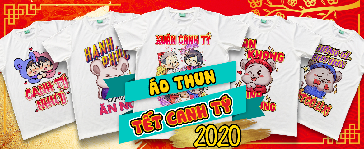 Áo phông tết 2020